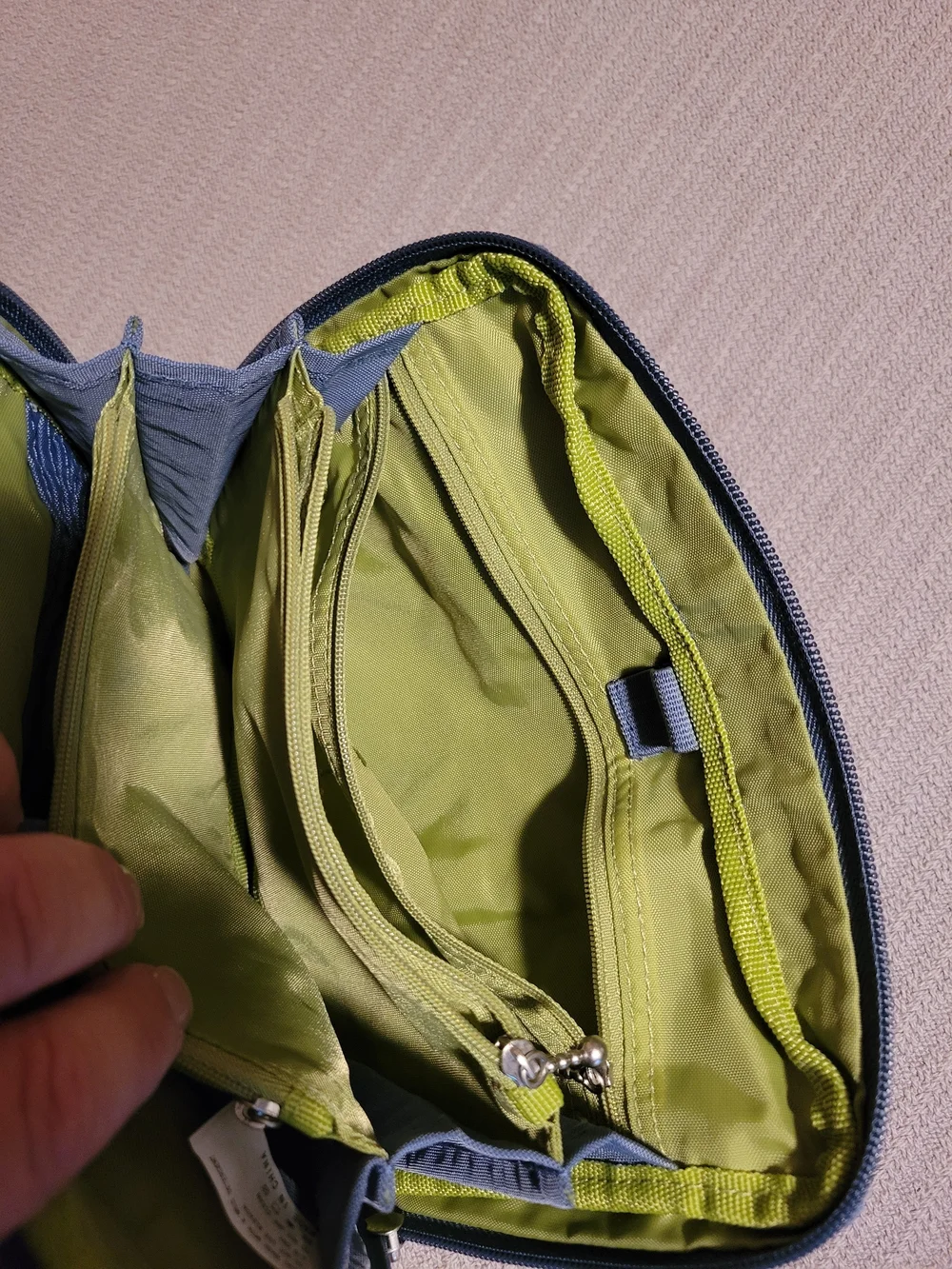 Baggallini Slate Blue Crossbody Pouch